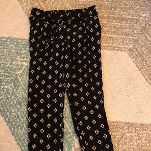 Full length straight leg comfy pants